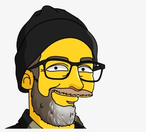 Me in Simpsons format